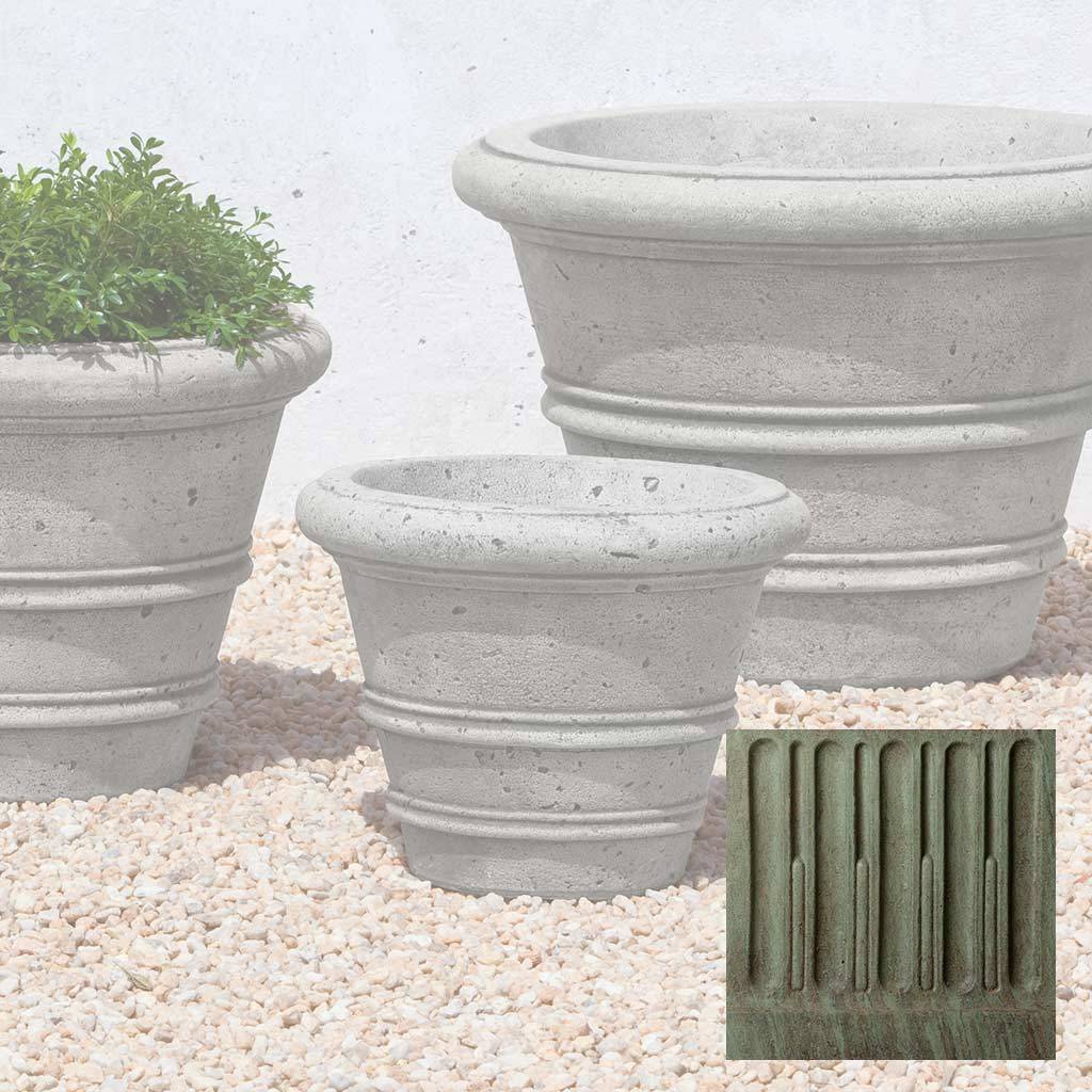 Textured Rolled Rim Planter, Medium - Image 54