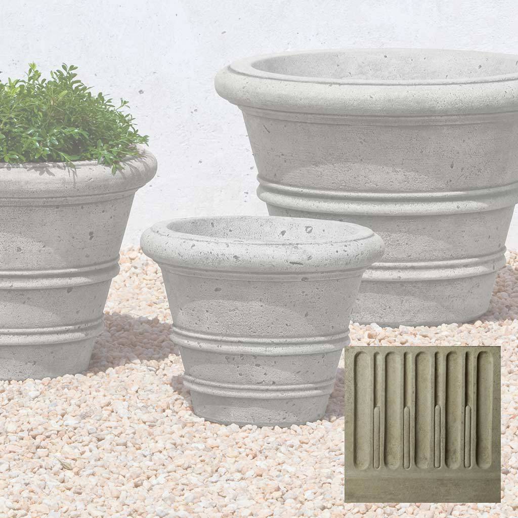 Textured Rolled Rim Planter, Medium - Image 59