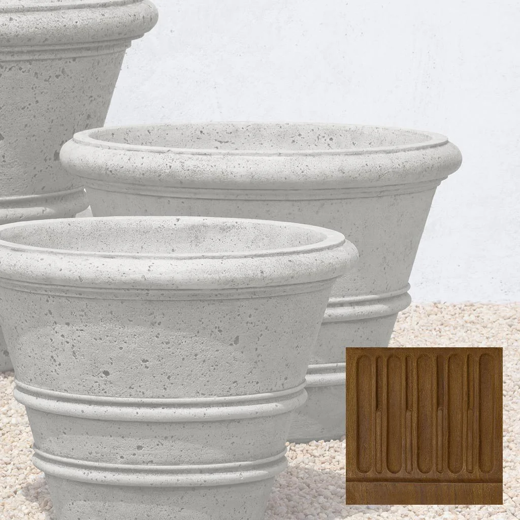 Textured Rolled Rim Planter, Large - Image 65