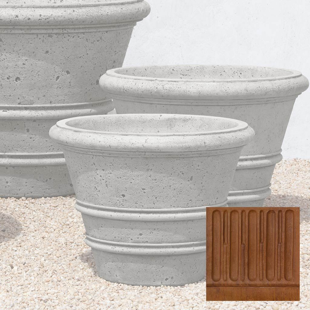 Textured Rolled Rim Planter, Large - Image 74