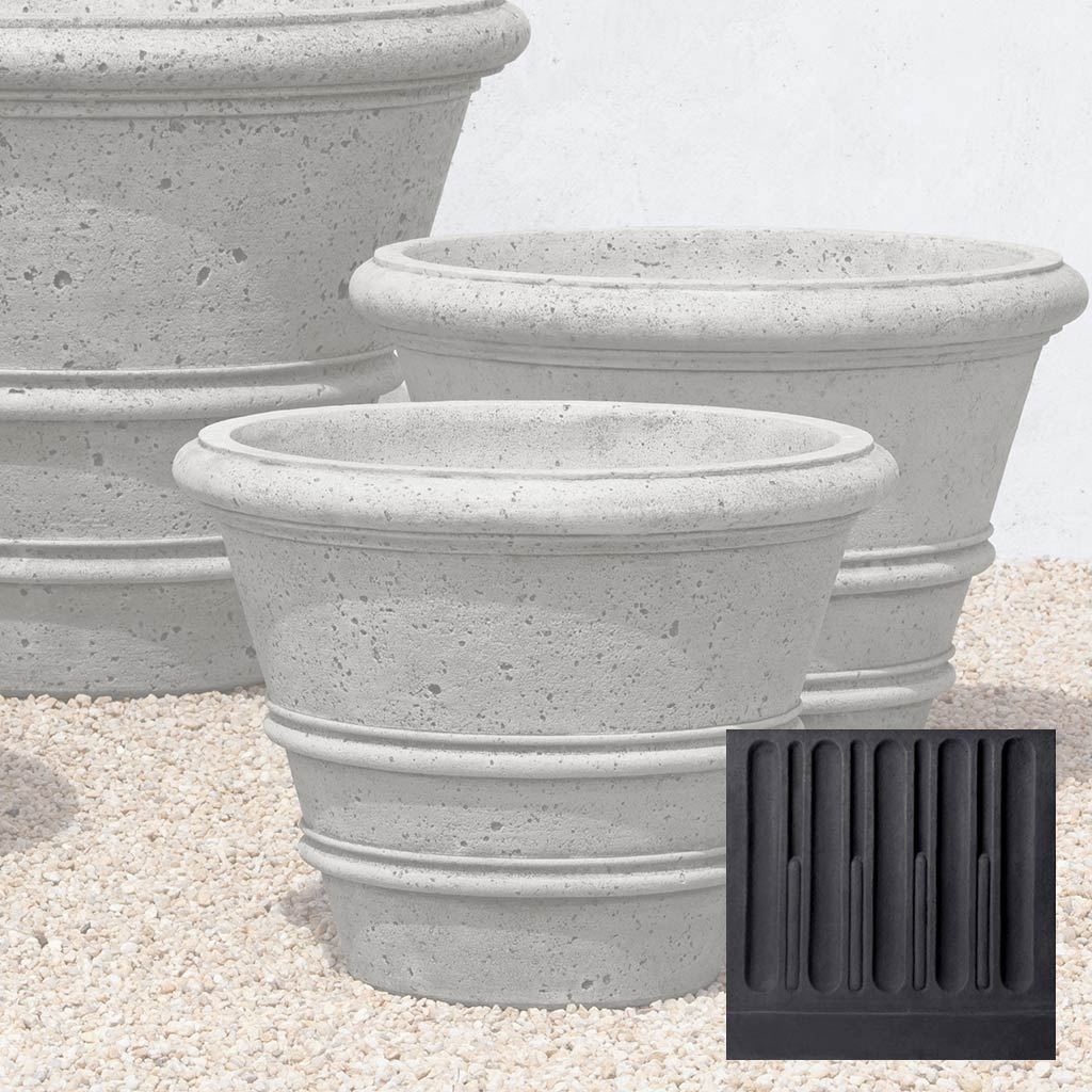 Textured Rolled Rim Planter, Large - Image 77