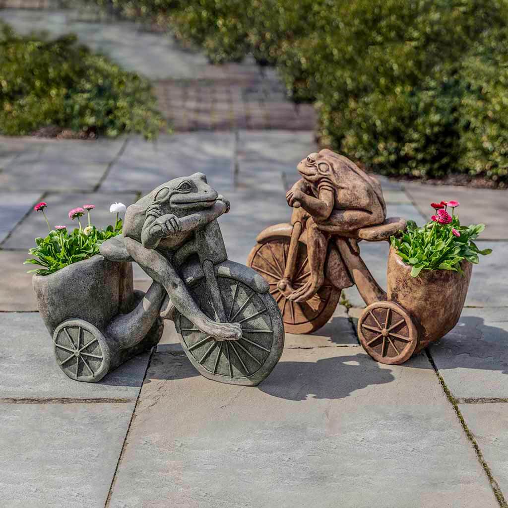 Tricycle Frog Planter - Image 3