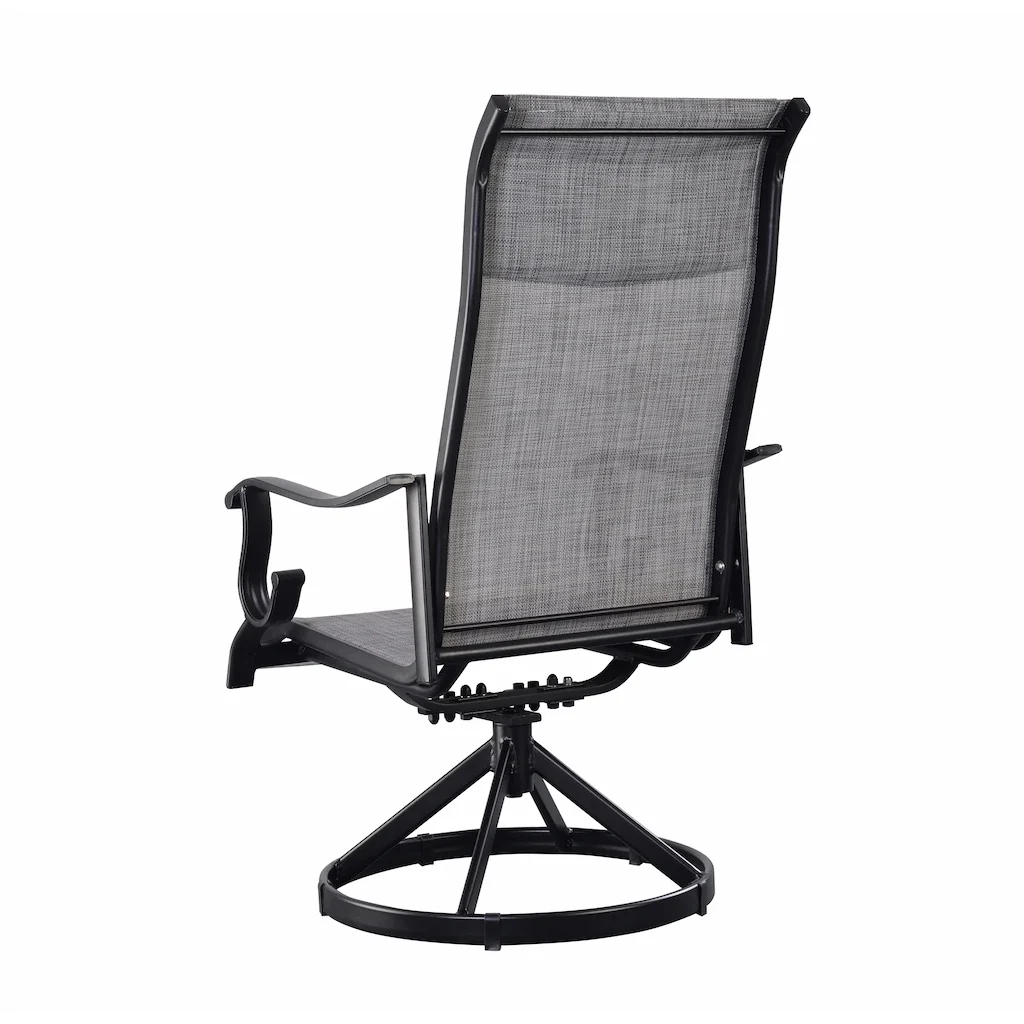 Westin Sling Dining Set in Black and Gray - Image 3