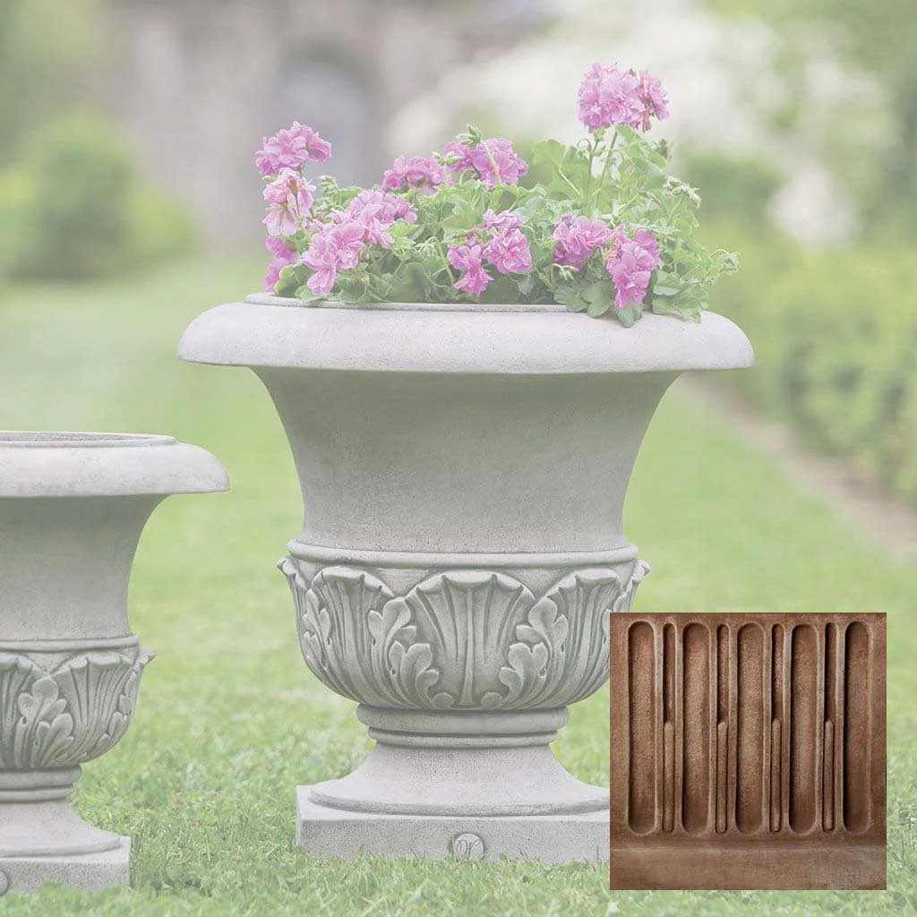 Williamsburg Acanthus Planter - Large - Image 12