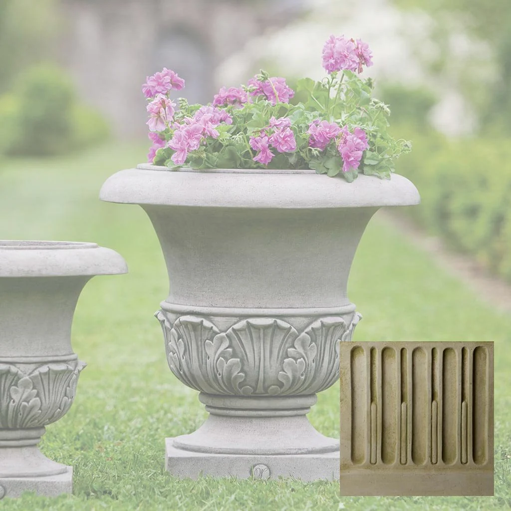 Williamsburg Acanthus Planter - Large - Image 13