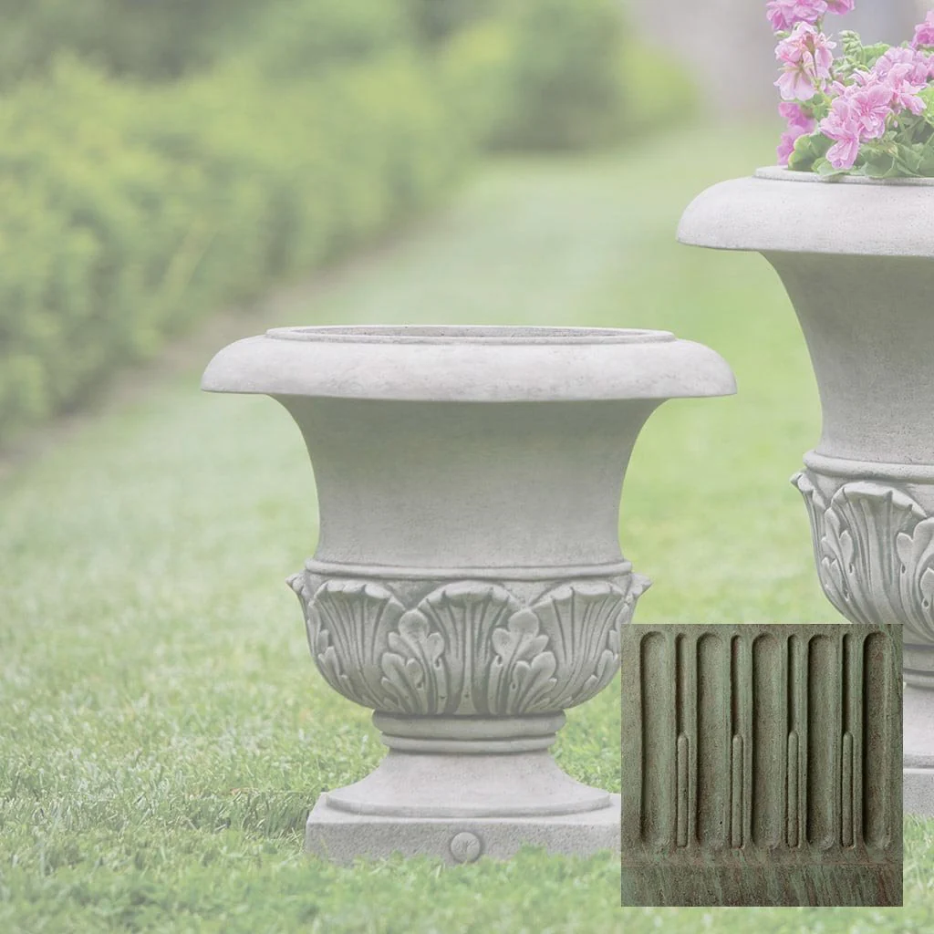 Williamsburg Acanthus Planter - Small - Image 7