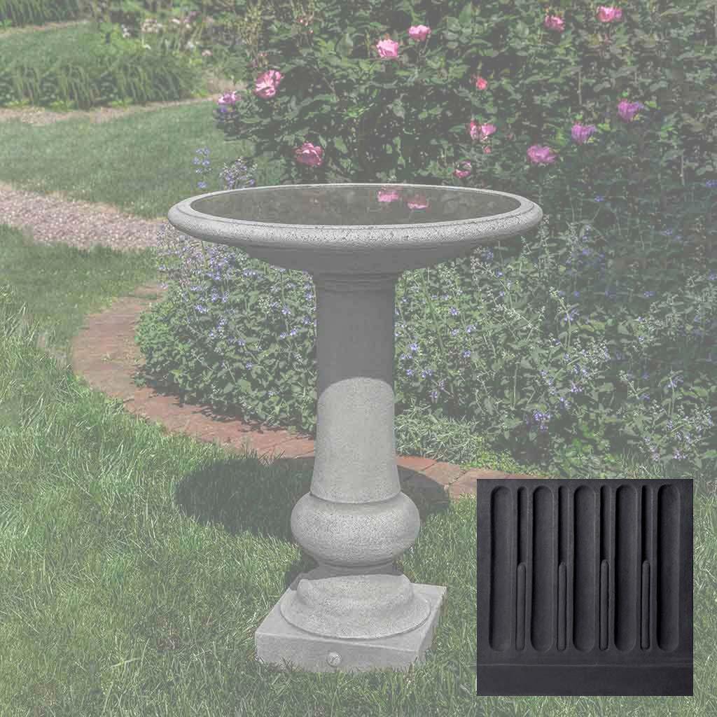 Williamsburg Boxwood Garden Birdbath - Image 10
