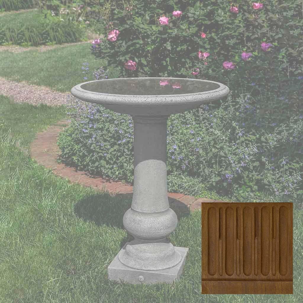 Williamsburg Boxwood Garden Birdbath - Image 11