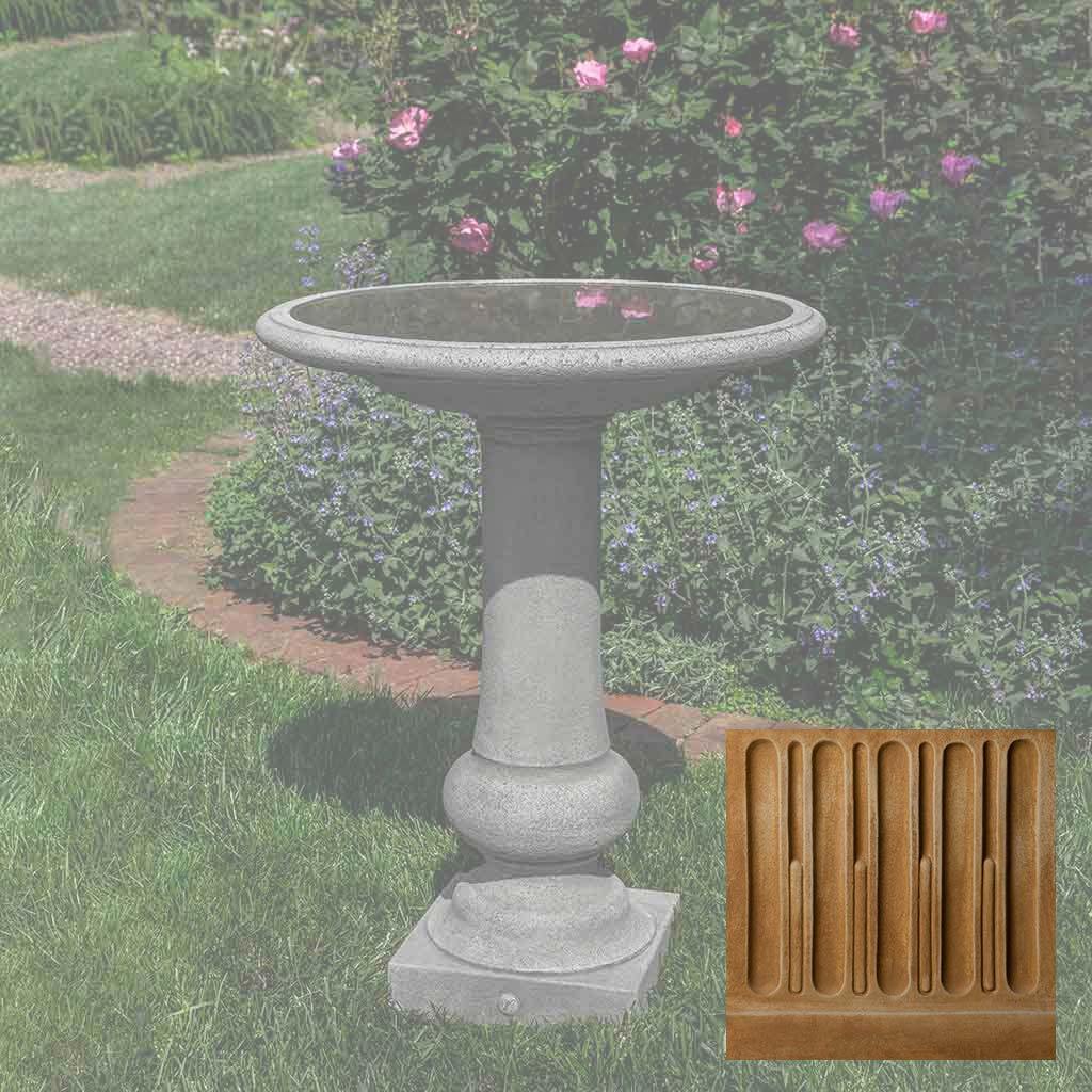 Williamsburg Boxwood Garden Birdbath - Image 7