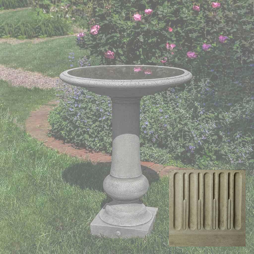 Williamsburg Boxwood Garden Birdbath - Image 8